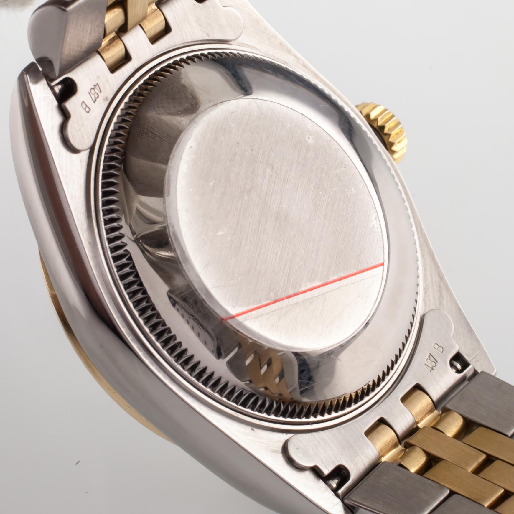 Women's Rolex Midsize Two-Tone SS + 18 Karat Jubilee OPDJ Datejust 78273 Automatic Watch