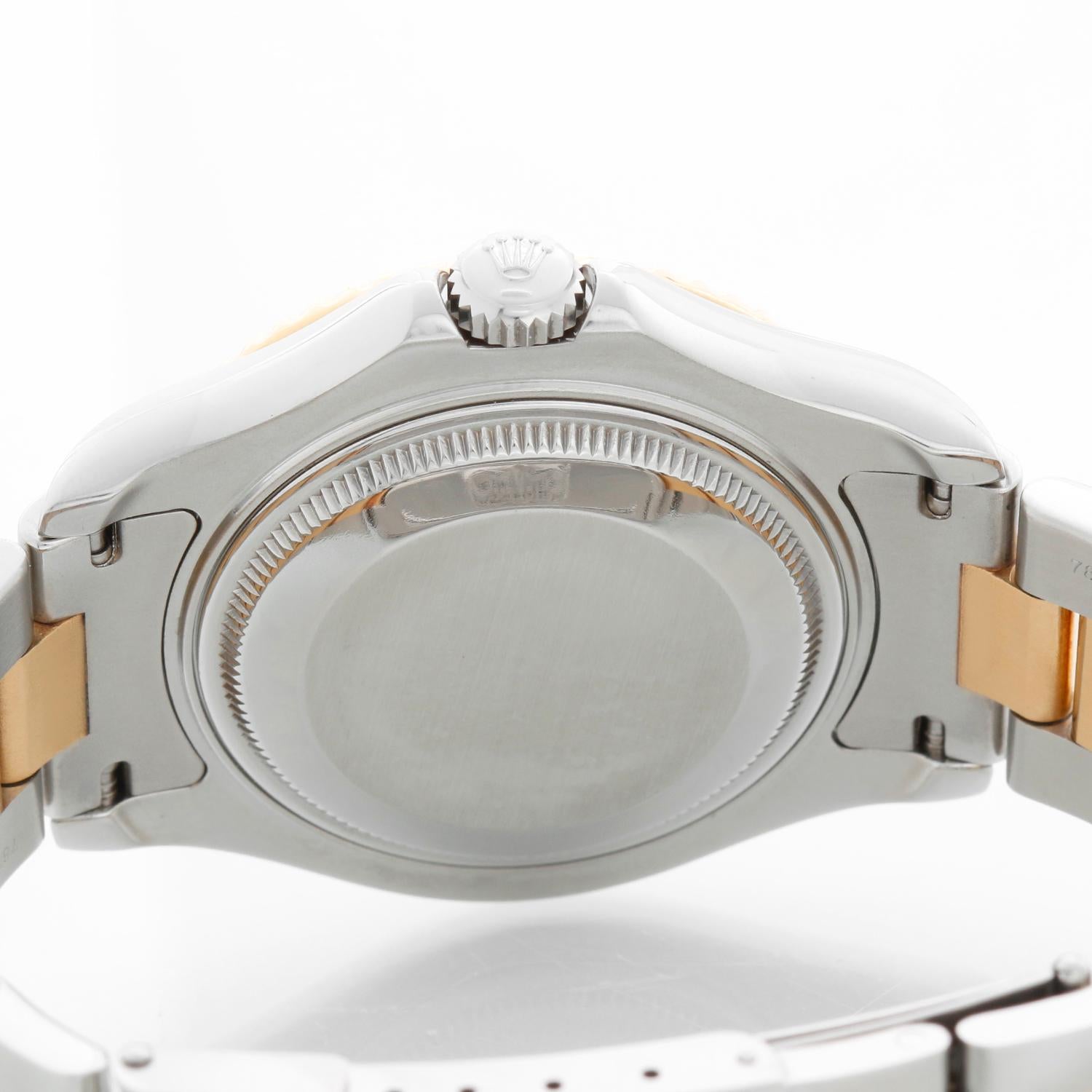 Rolex Midsize Yacht-Master 35mm Stahl & Gold Herren-oder Damenuhr 68623 im Angebot 2