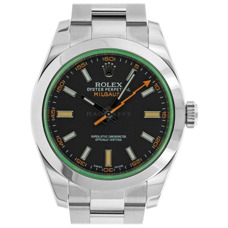 gold rolex milgauss