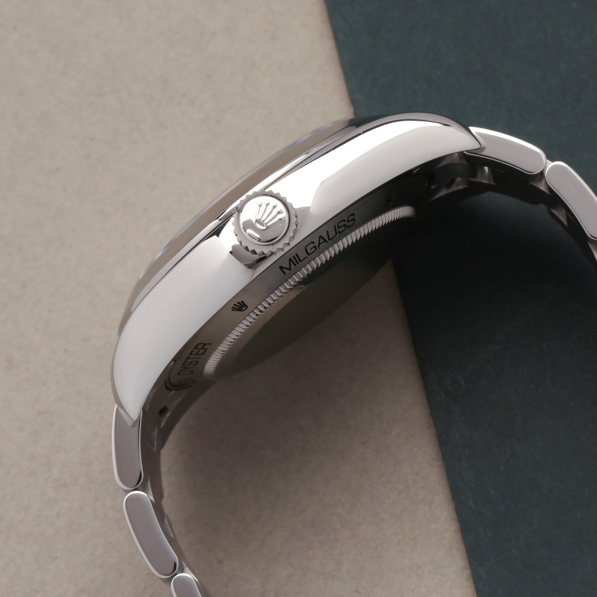 Rolex Milgauss 116400 Men's Stainless Steel Watch 1