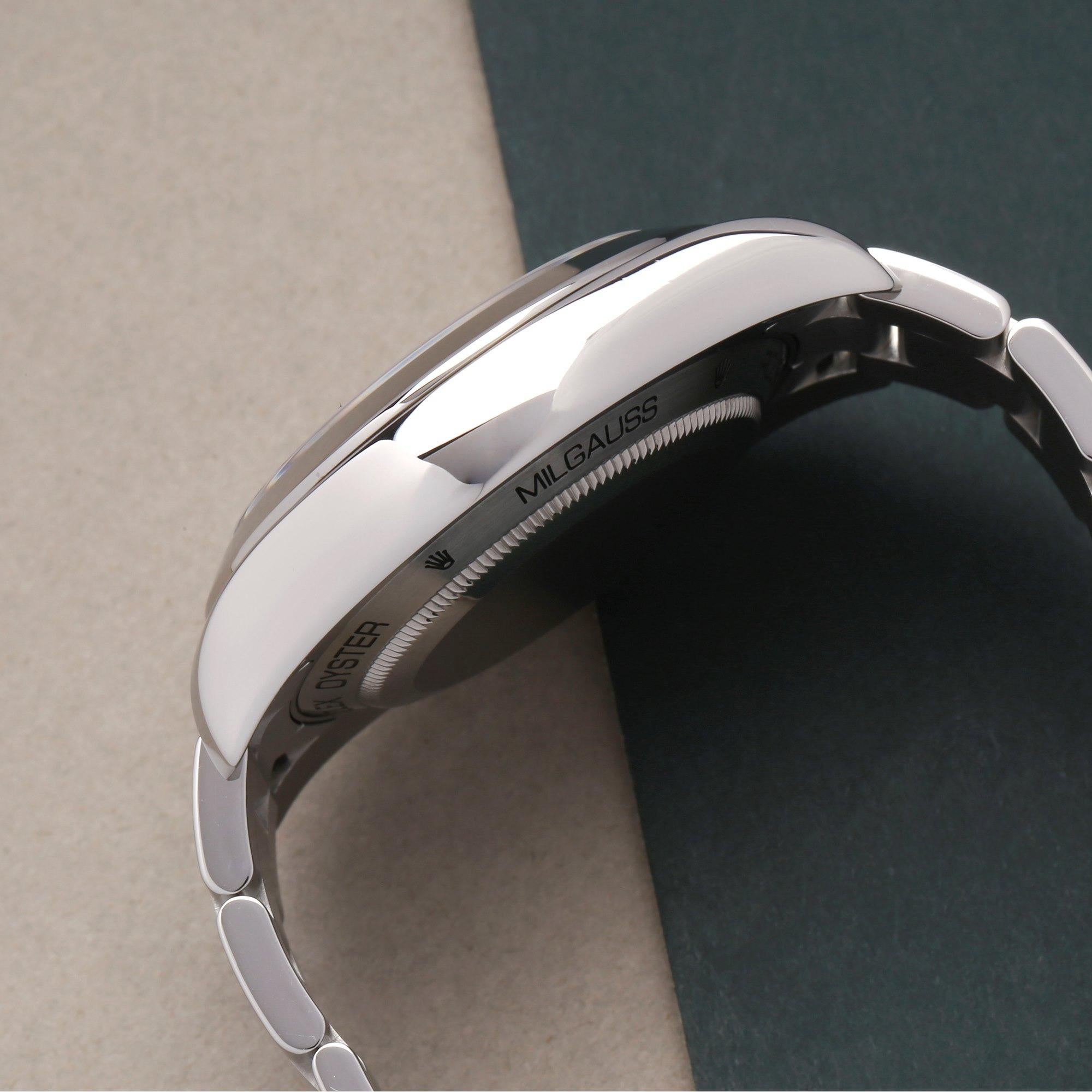 Rolex Milgauss 116400 Men's Stainless Steel Watch 2