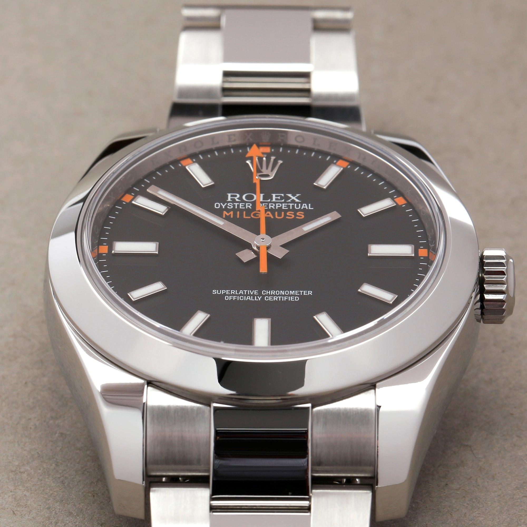 Rolex Milgauss 116400 Men's Stainless Steel Watch 3