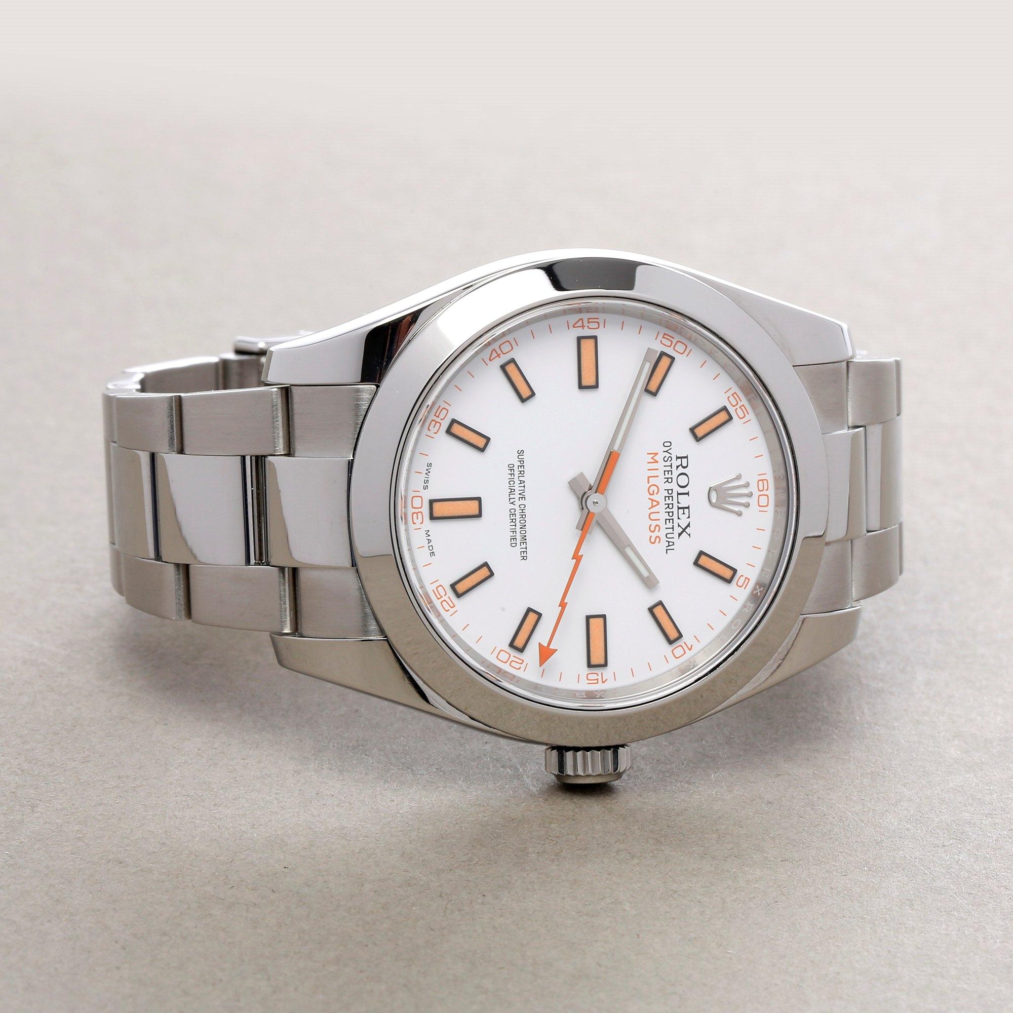 Rolex Milgauss 116400 Men's Stainless Steel Watch 2