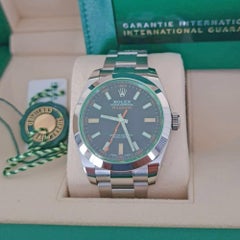 Rolex Milgauss, 116400gv-0001, UNWORN Watch, 2022, B+P