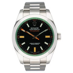 Rolex Milgauss 116400GV Orologio Uomo Quadrante Nero