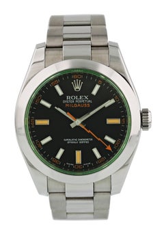 Rolex Milgauss 116400GV Mens Watch