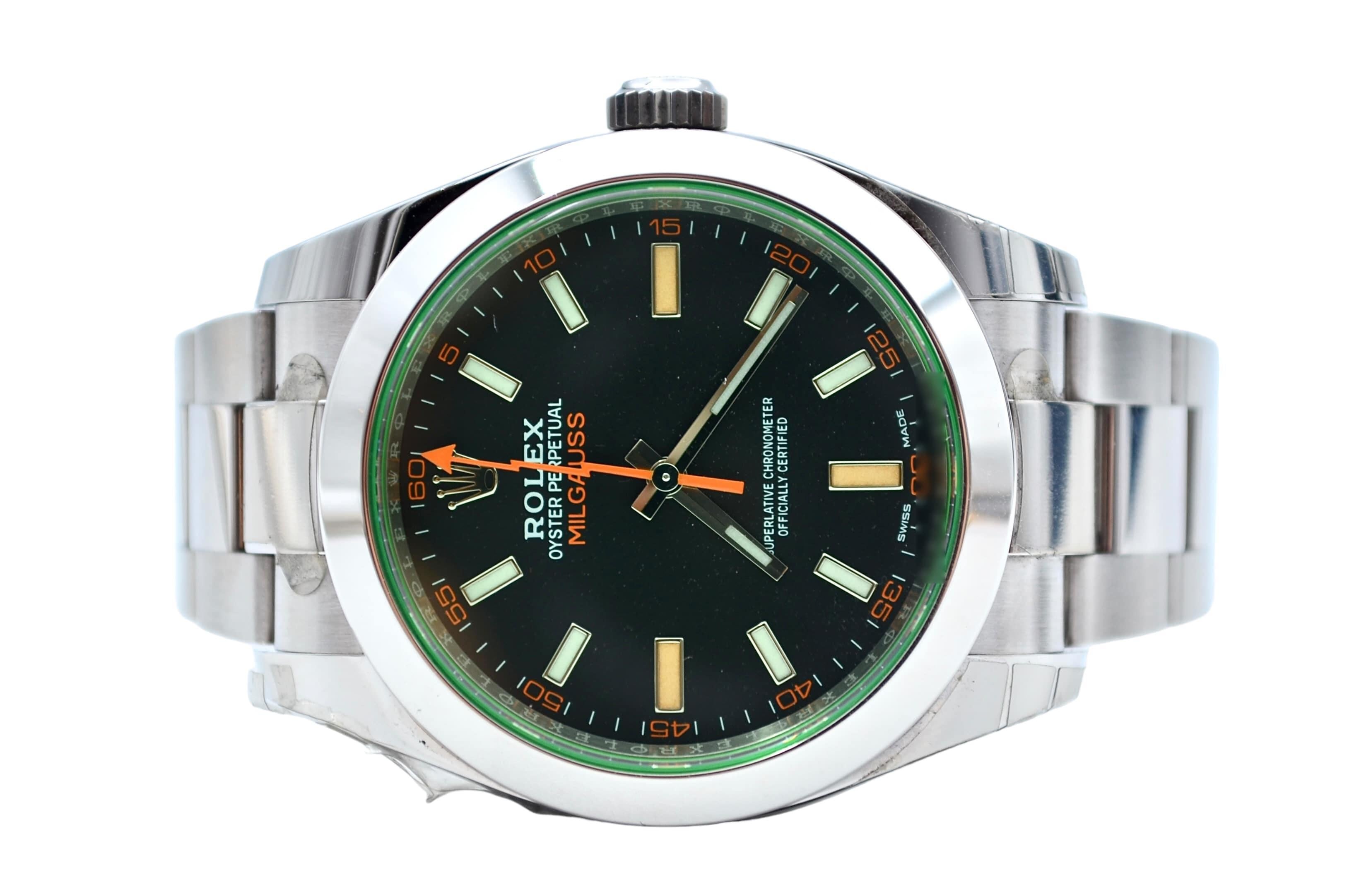 rolex milgauss who cares for sale