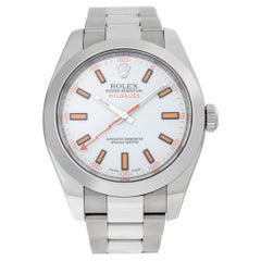 Rolex Milgauss Stainless Steel Wristwatch Ref 116400