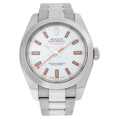 Montre-bracelet Rolex Milgauss en acier inoxydable Réf. 116400