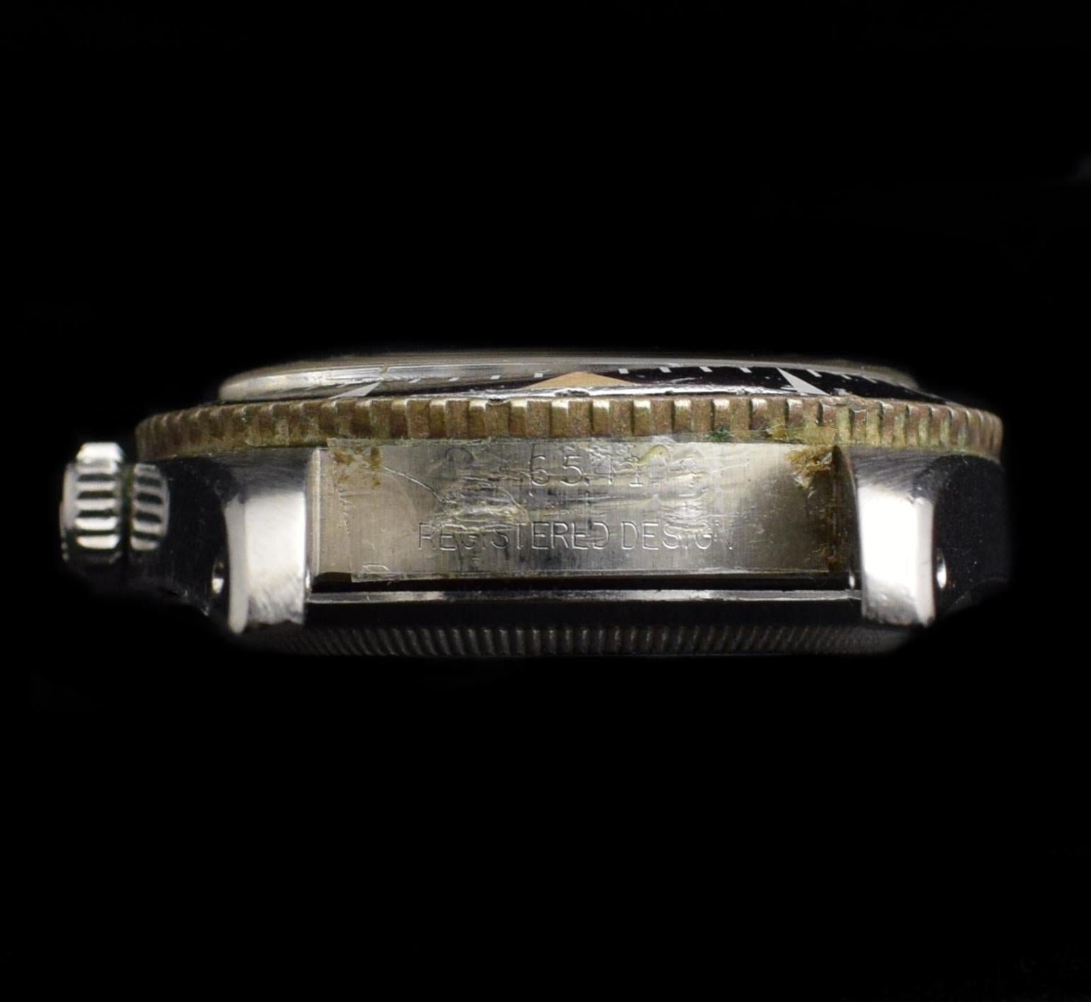 Rolex Milgauss Anti-Magnetic Tropical Honeycomb Zifferblatt 6541 Automatikuhr 1958 im Angebot 8