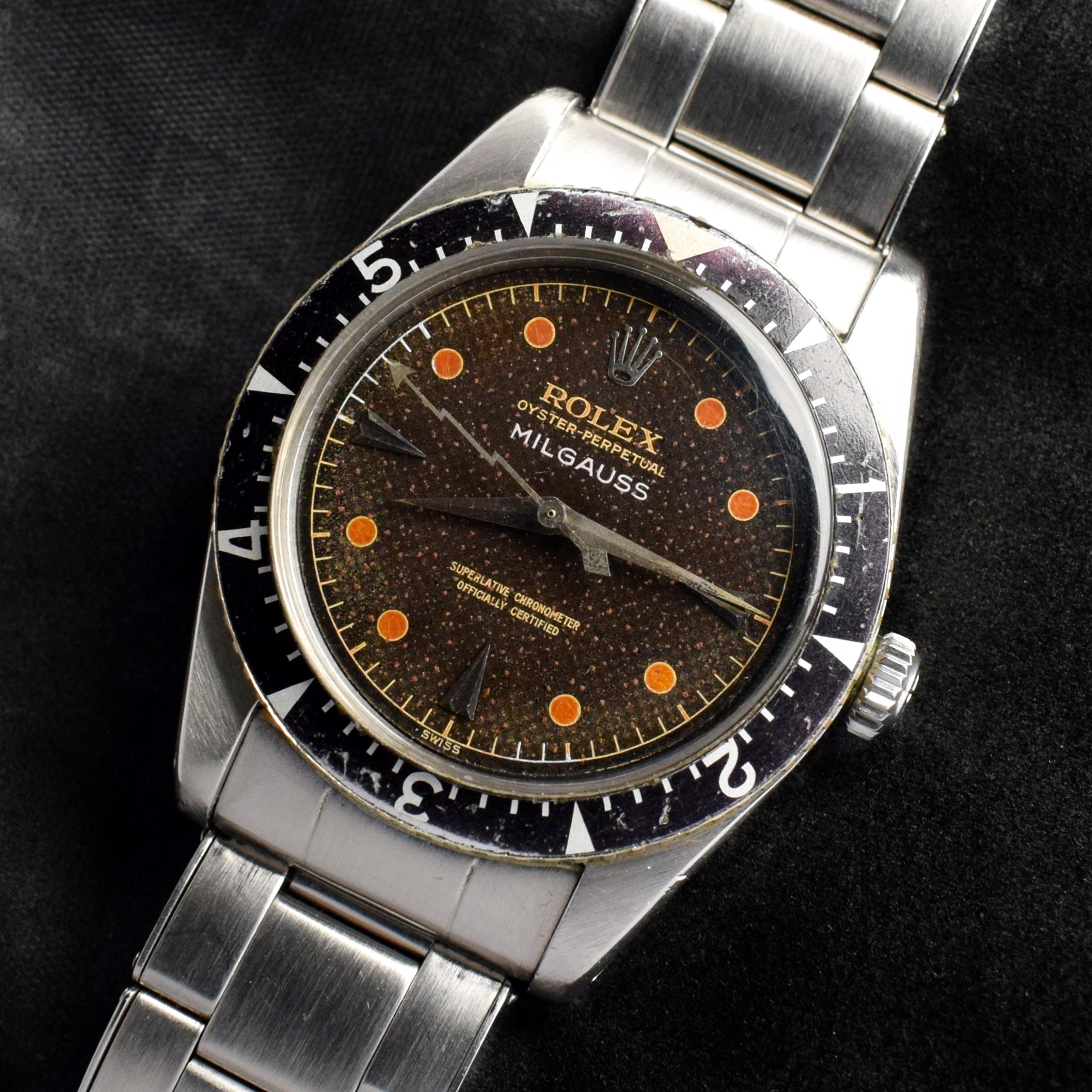 Brand: Vintage Rolex
Model: 6541
Year: 1958
Serial number: 41xxxx
Reference: OT1060

Case: Show sign of wear with some polishing from previous and inner case back stamped IV 1958; the outer case back has engraved the name “Charles Sheffield”

Dial: