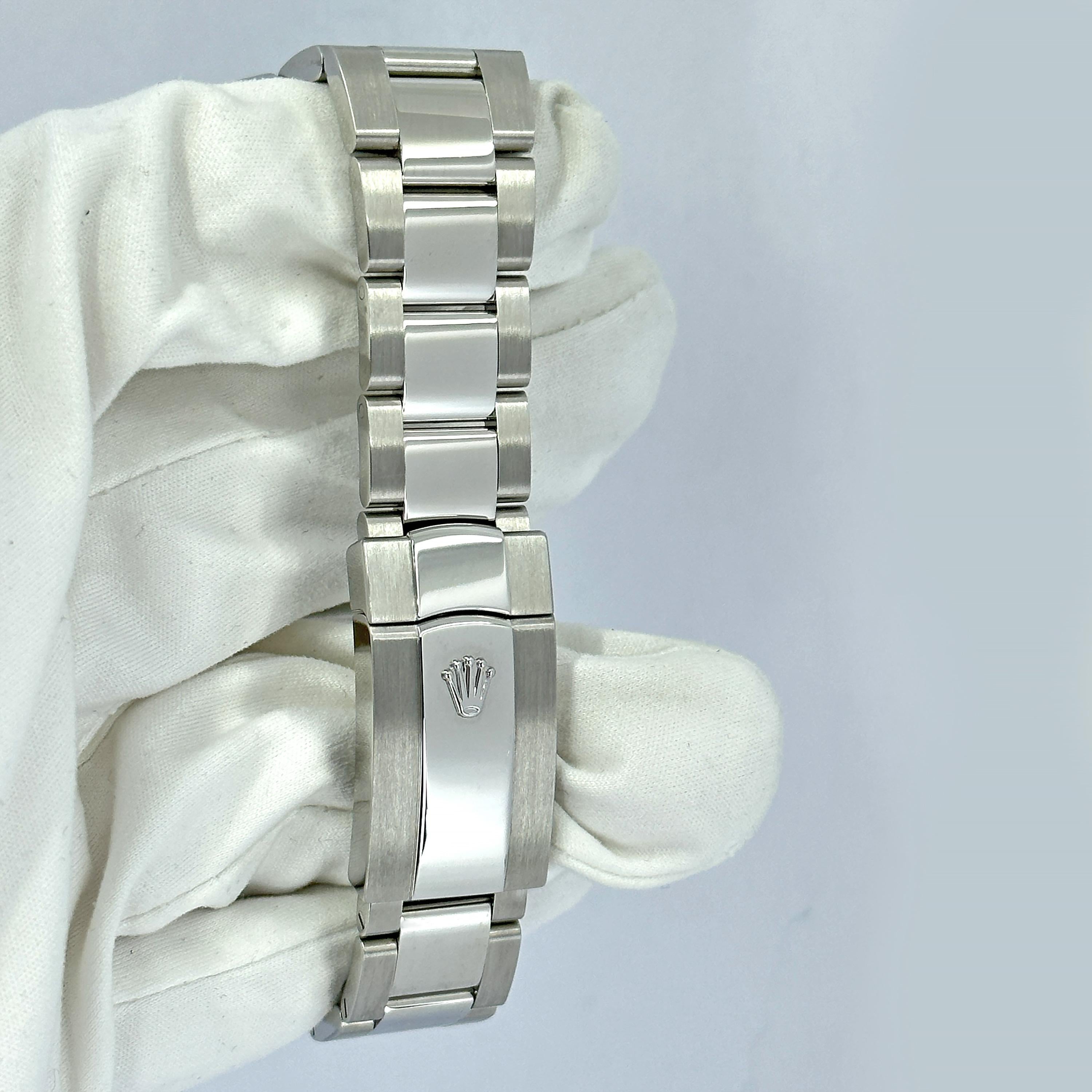 Rolex Milgauss Blue Dial 116400GV Stickered Unworn Watch Complete For Sale 6