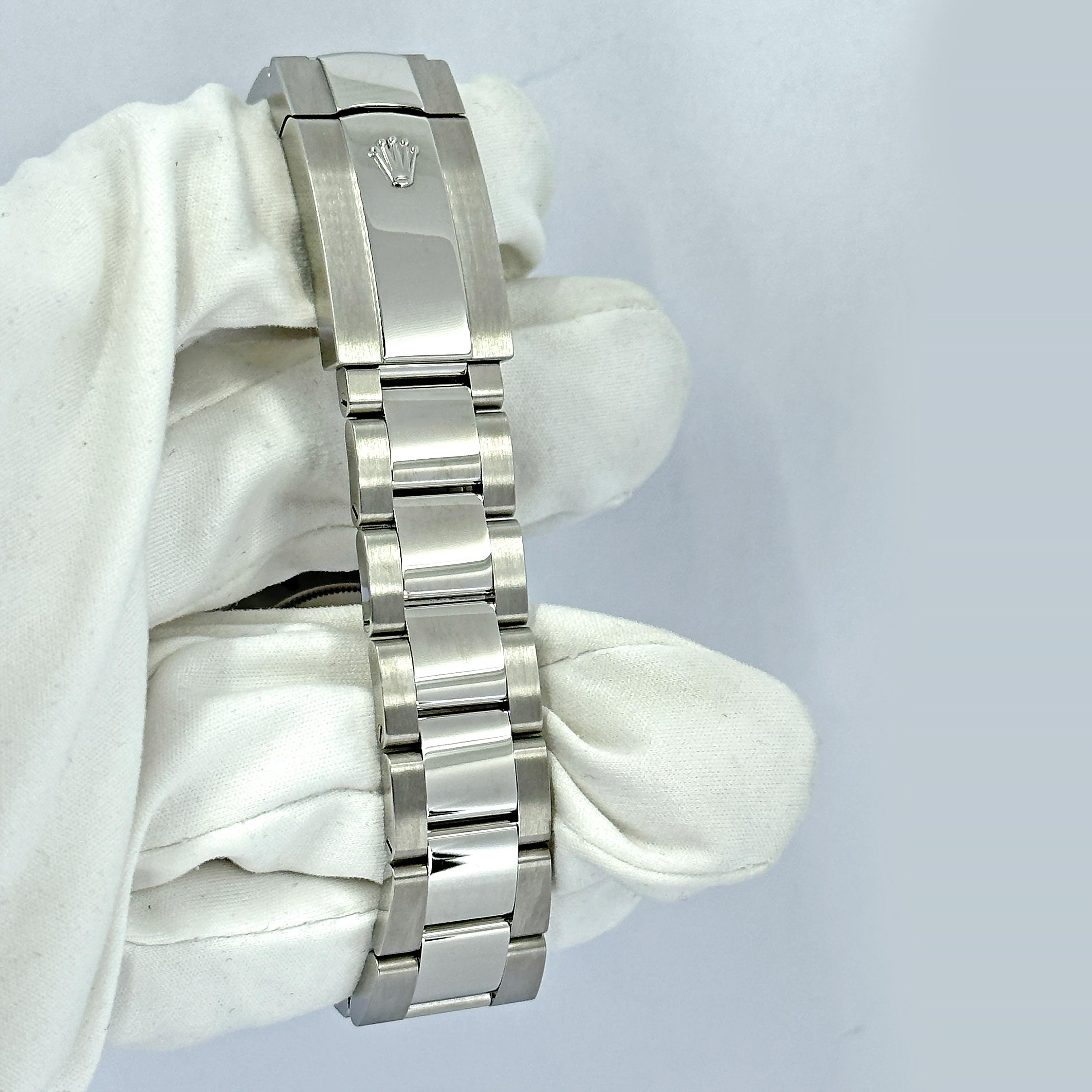 Rolex Milgauss Blue Dial 116400GV Stickered Unworn Watch Complete For Sale 7