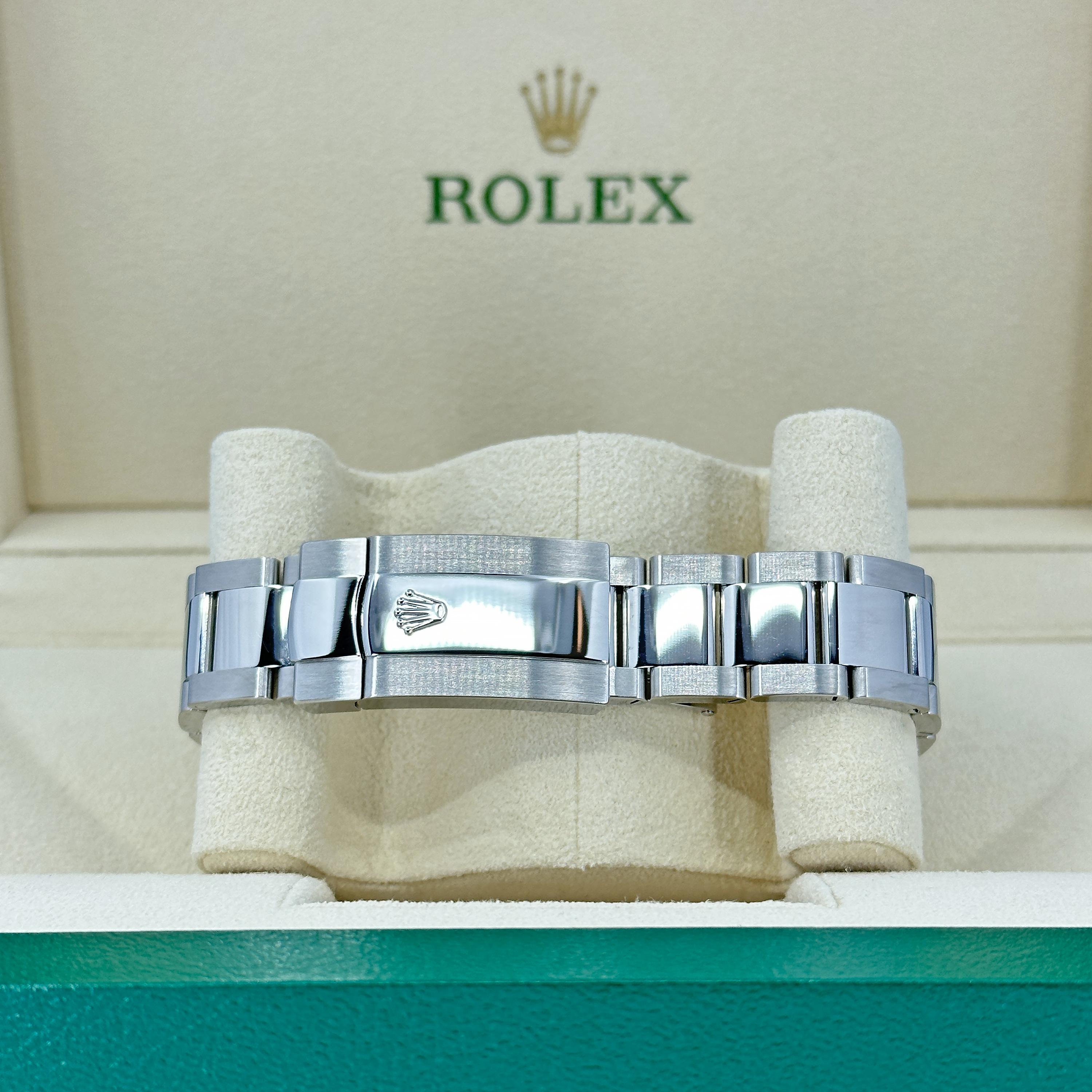 Rolex Milgauss Blue Dial 116400GV Stickered Unworn Watch Complete For Sale 2