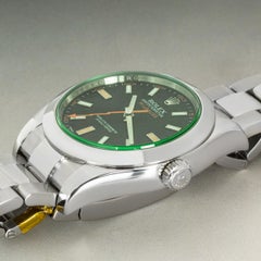 Rolex Milgauss Green Glass 116400GV