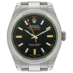 Rolex Milgauss Green Glass 116400GV