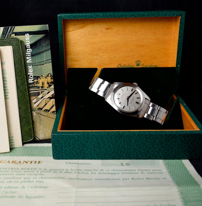 Rolex Milgauss Silver 