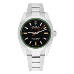 Rolex Milgauss Stainless Steel 40mm Black Dial 116400GV Box/Papers Complete