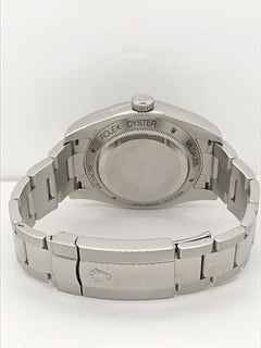 Rolex Milguass Stainless Steel with Black Dial and Green Crystal, circa 2007
