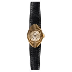 Rolex Mini Chameleon 2000 Präzision 18k YG Riffelgehäuse 1966