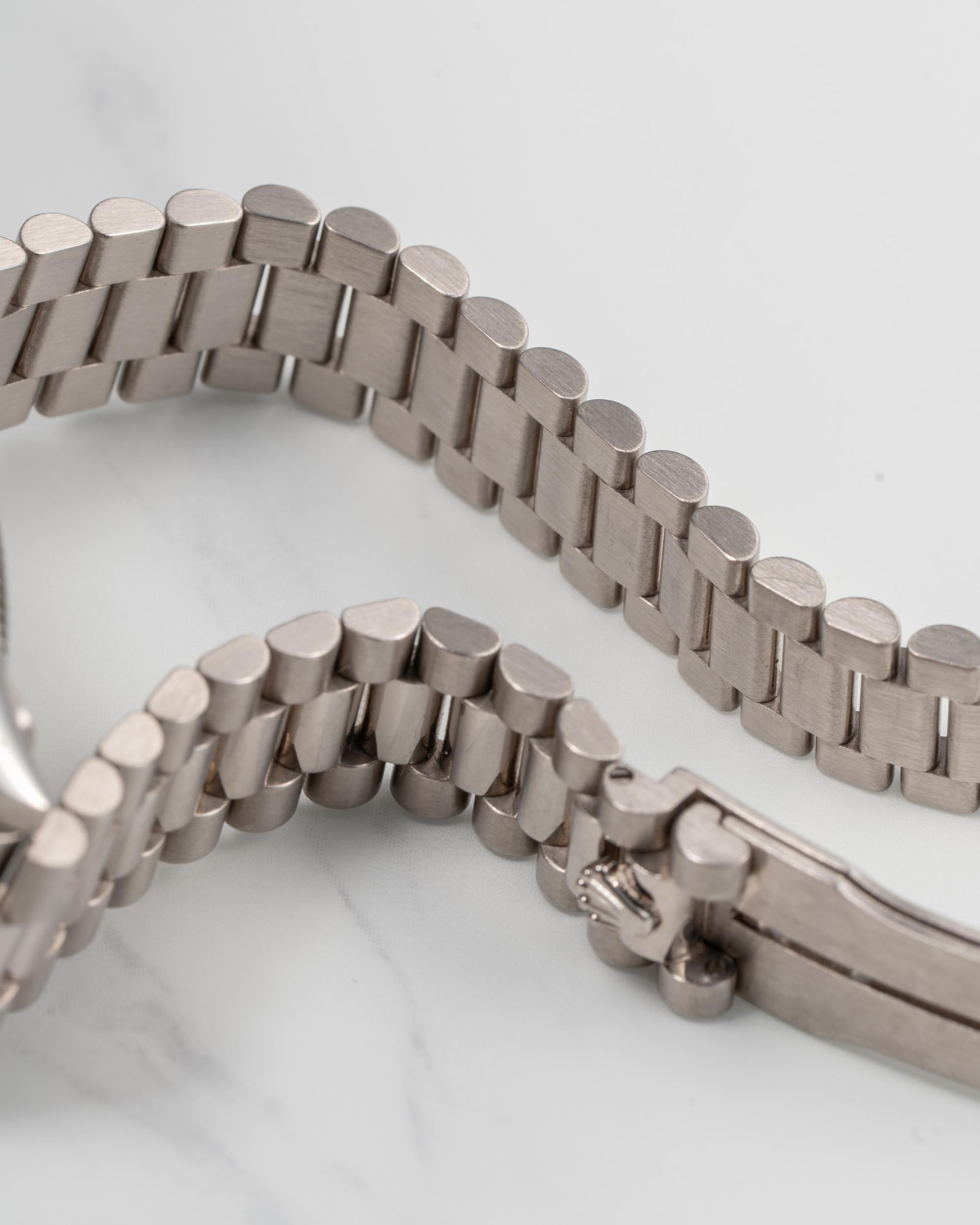 Rolex Mini Datejust 79179G Silver Big Diamond Dial A0 Serial 1999 with ...