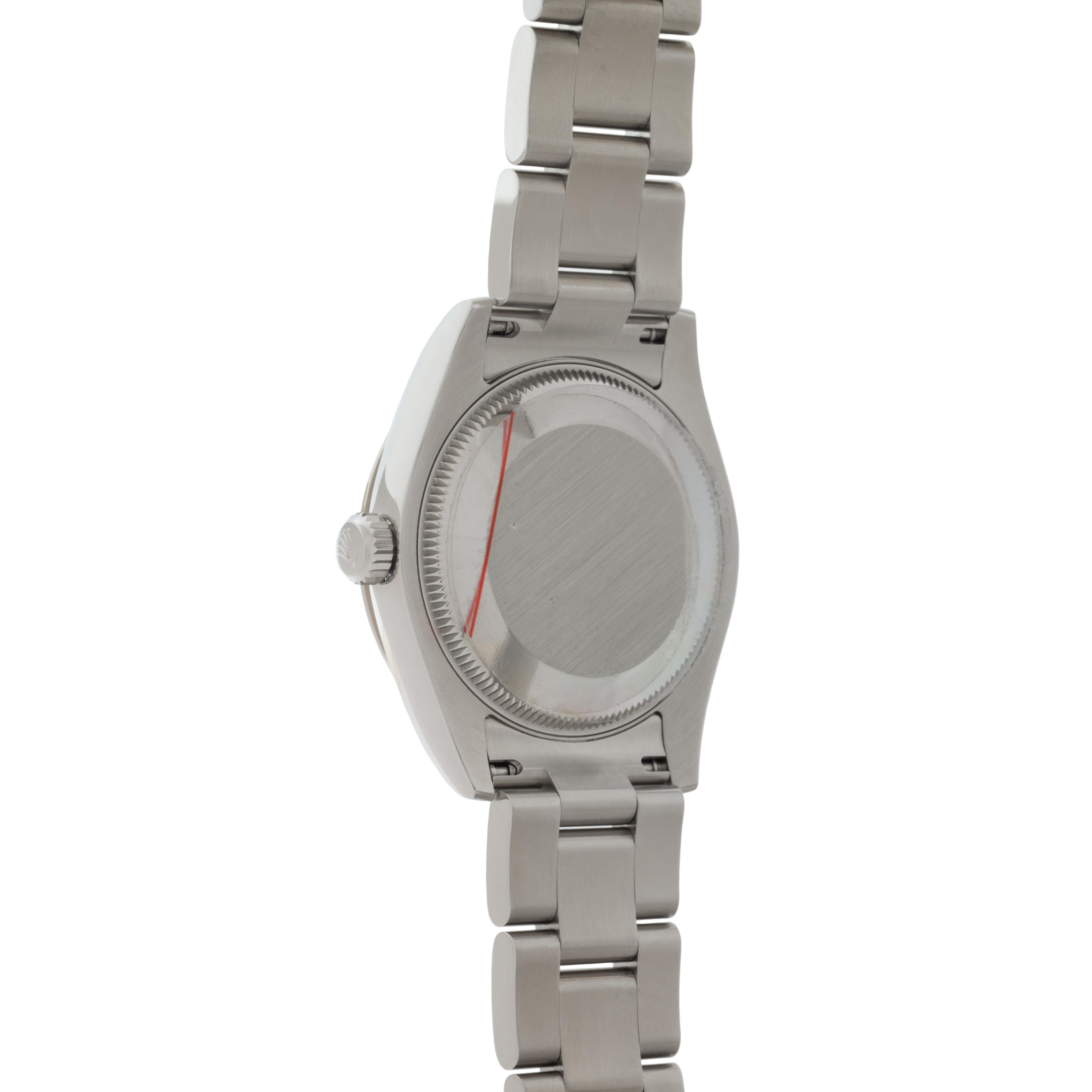 Rolex Model 177210 Oyster Perpetual Stainless Steel and 18k White Gold 31mm 1