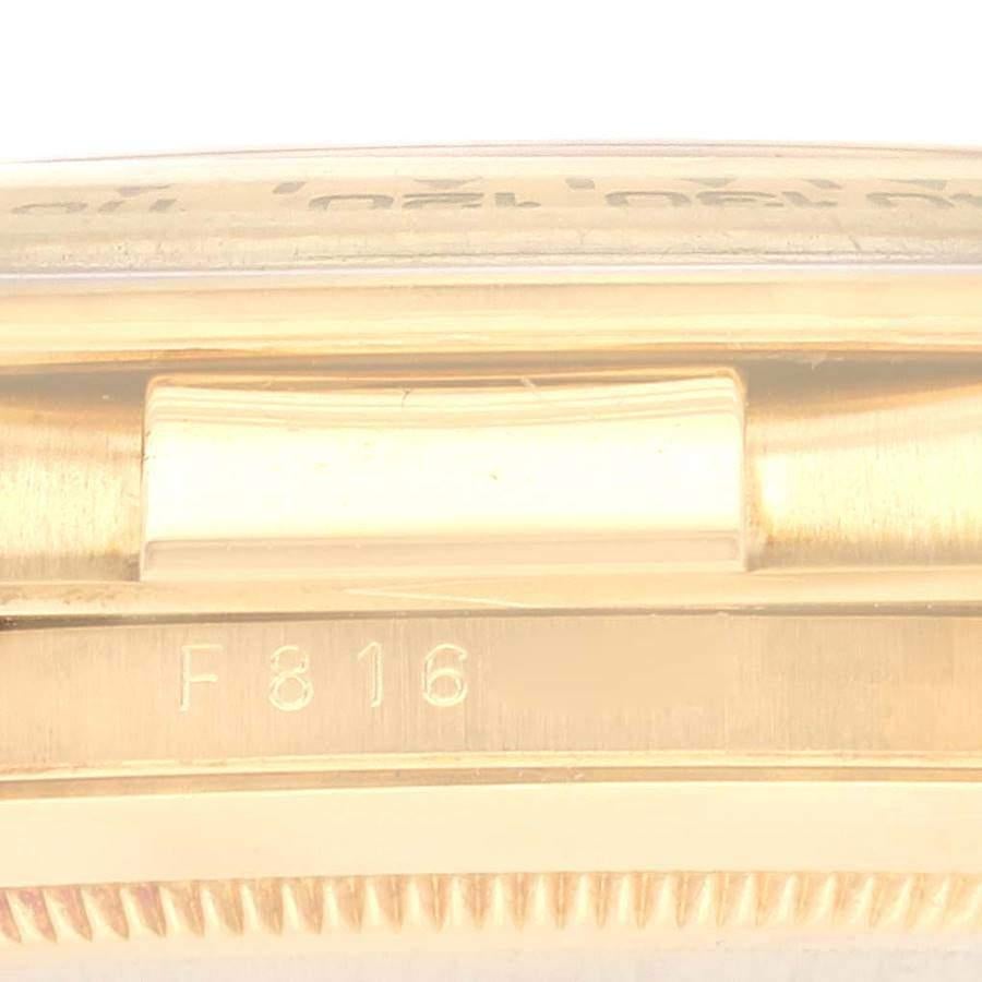 Rolex MOP 18K Yellow Gold Cosmograph Daytona 116518 Automatic Men's Wristwatch 4 For Sale 8