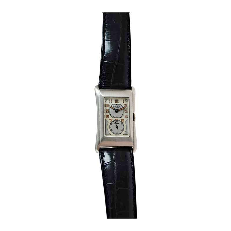 Prince Drs., Nickel Uhr aus den 1930er Jahren im Angebot 3