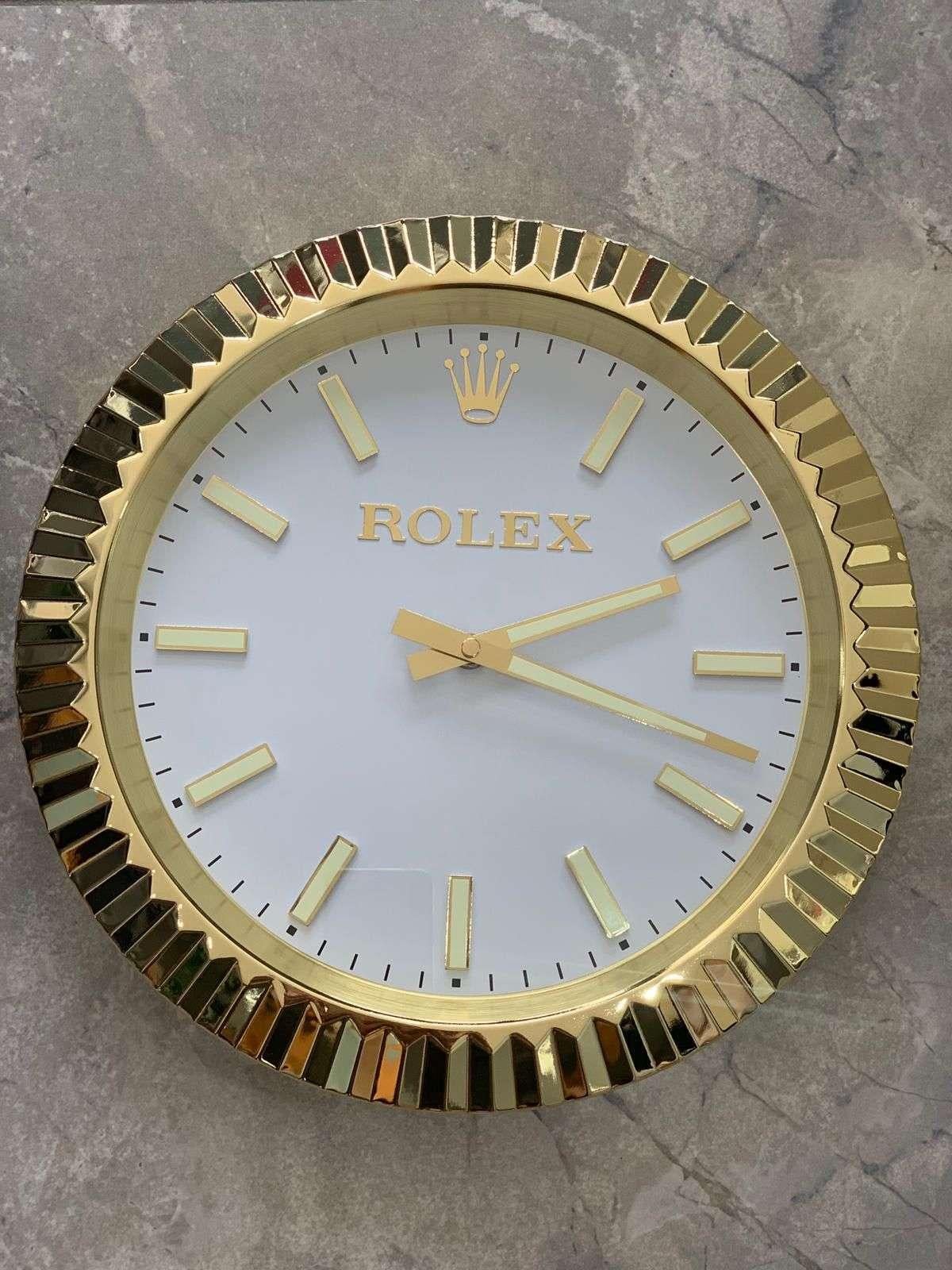 rolex dealer wall clock