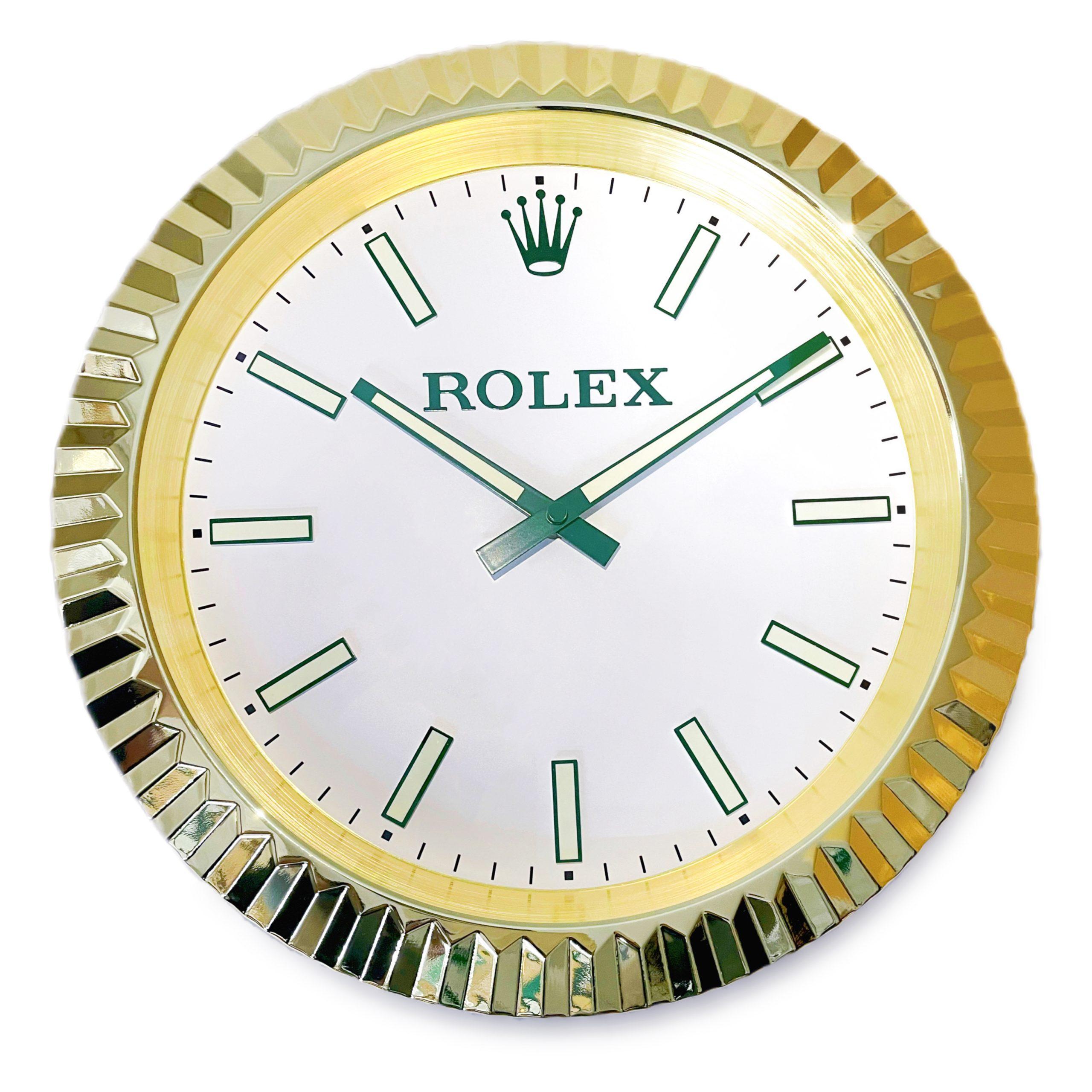 rolex datejust wall clock