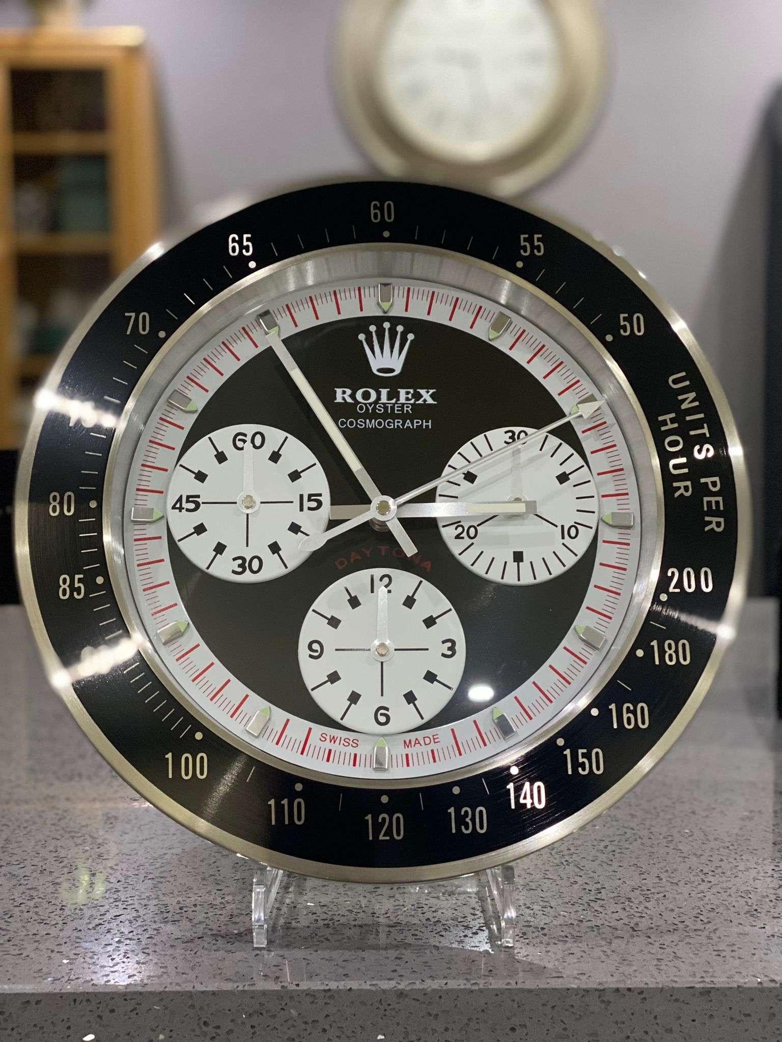 ROLEX Officially Certified Oyster Cosmograph Daytona Wall Clock. With luminous hands, sweeping hands.
Free international shipping.