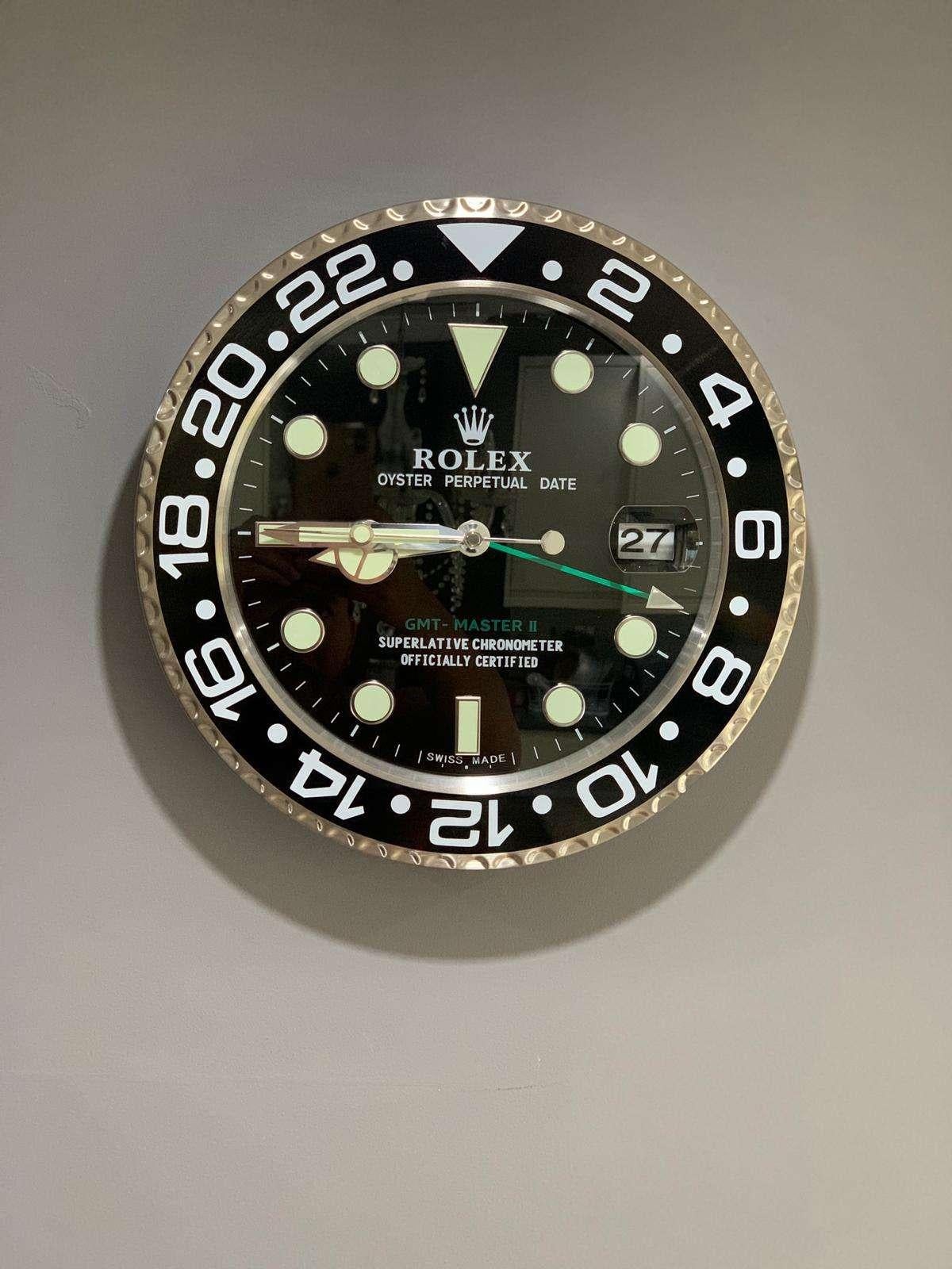 rolex wall clock