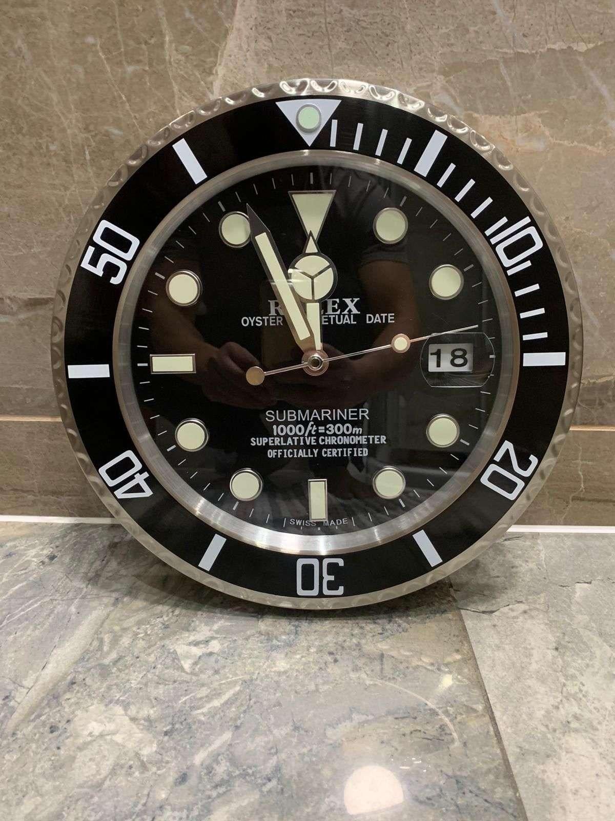 rolex wall clock