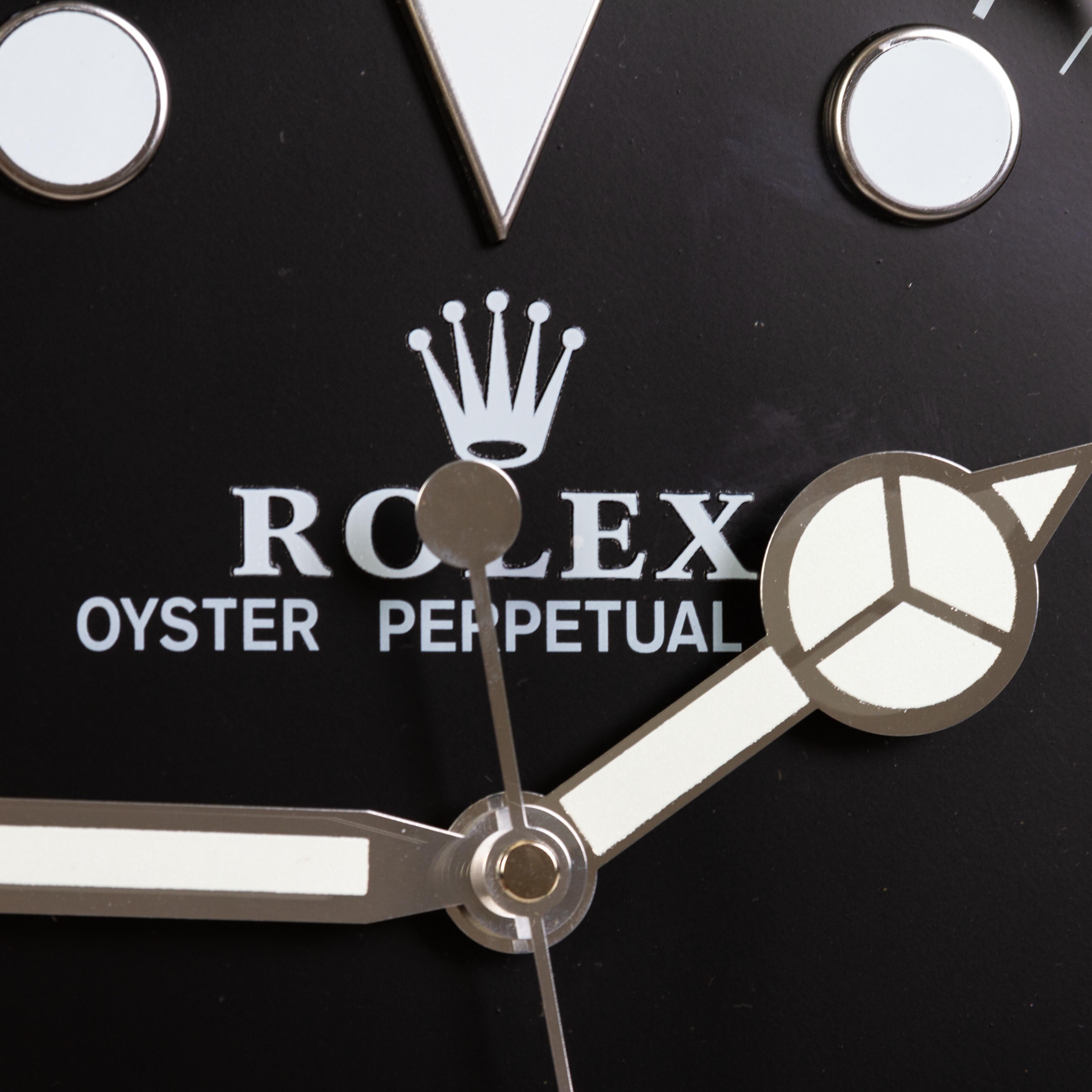 rolex submariner wall clock