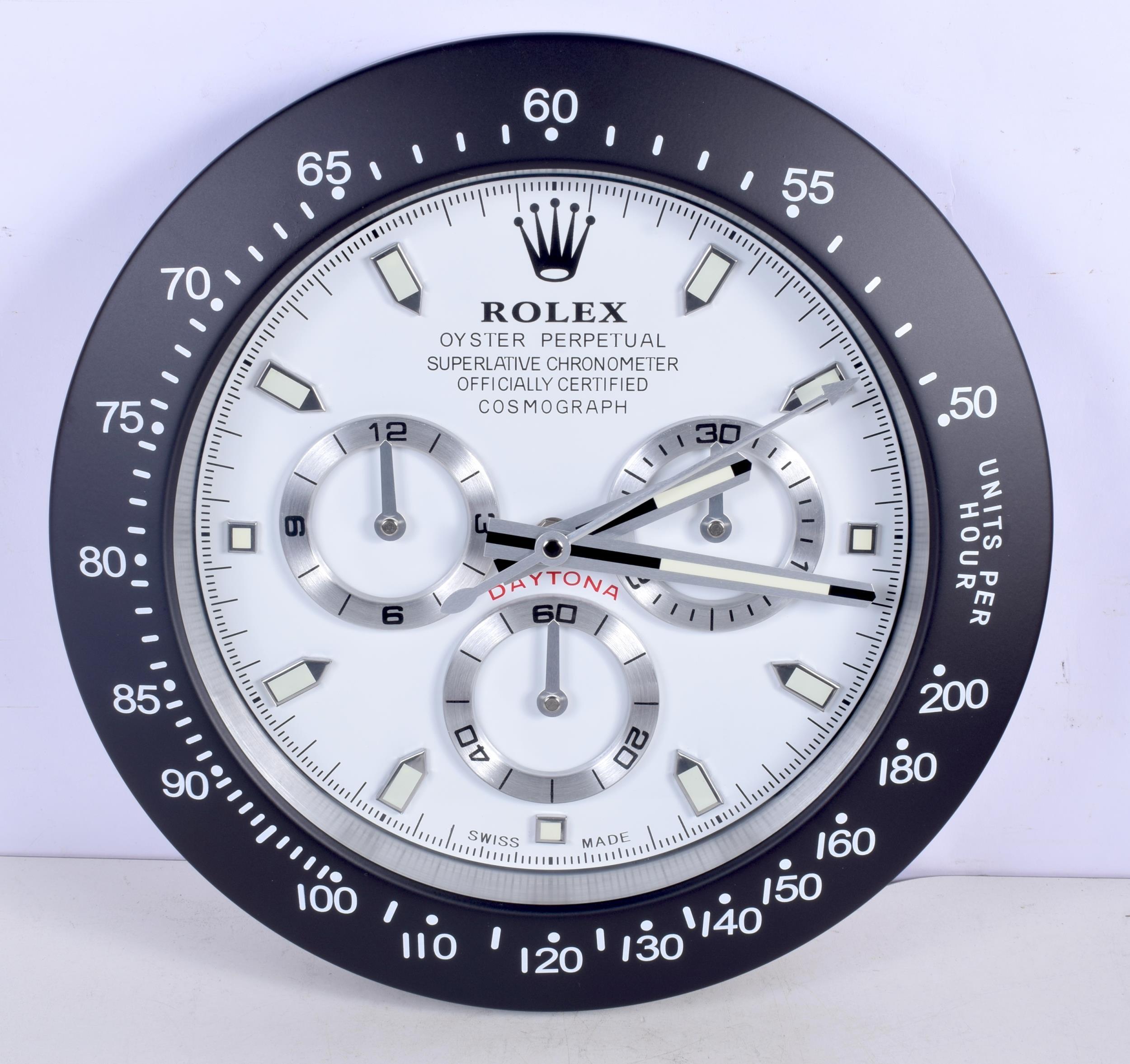 daytona rolex wall clock