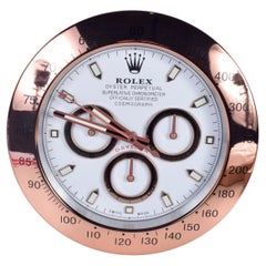 Used ROLEX Officially Certified Oyster Perpetual Cosmograph Daytona Wall Clock 
