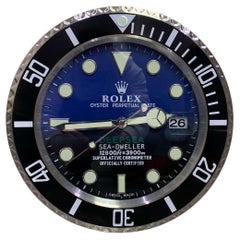 ROLEX offiziell zertifizierte Oyster Perpetual Deepsea Dweller Wanduhr 