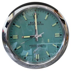 Vintage ROLEX Officially Certified Oyster Perpetual Milgauss Wall Clock 