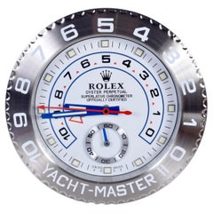 ROLEX Officially Certified Perpetual Yacht Master II Luxury Wall Clock Watch