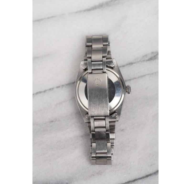 Reloj Rolex OP 1500 esfera lavanda en caja de acero, 1960-70 en Bueno estado para la venta en New York, NY