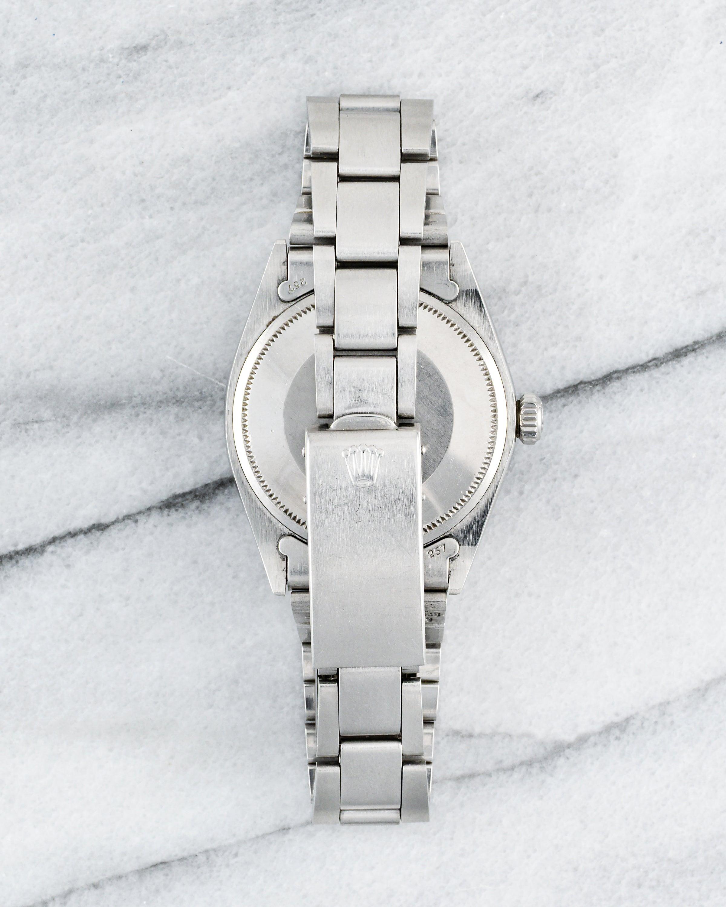 De los hombres Reloj Rolex OP 1501 Esfera Sigma Azul de acero inoxidable, años 70 en venta