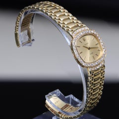 Rolex Orchid 2673 18K Gold 22mm Diamond Bezel 1989 Watch