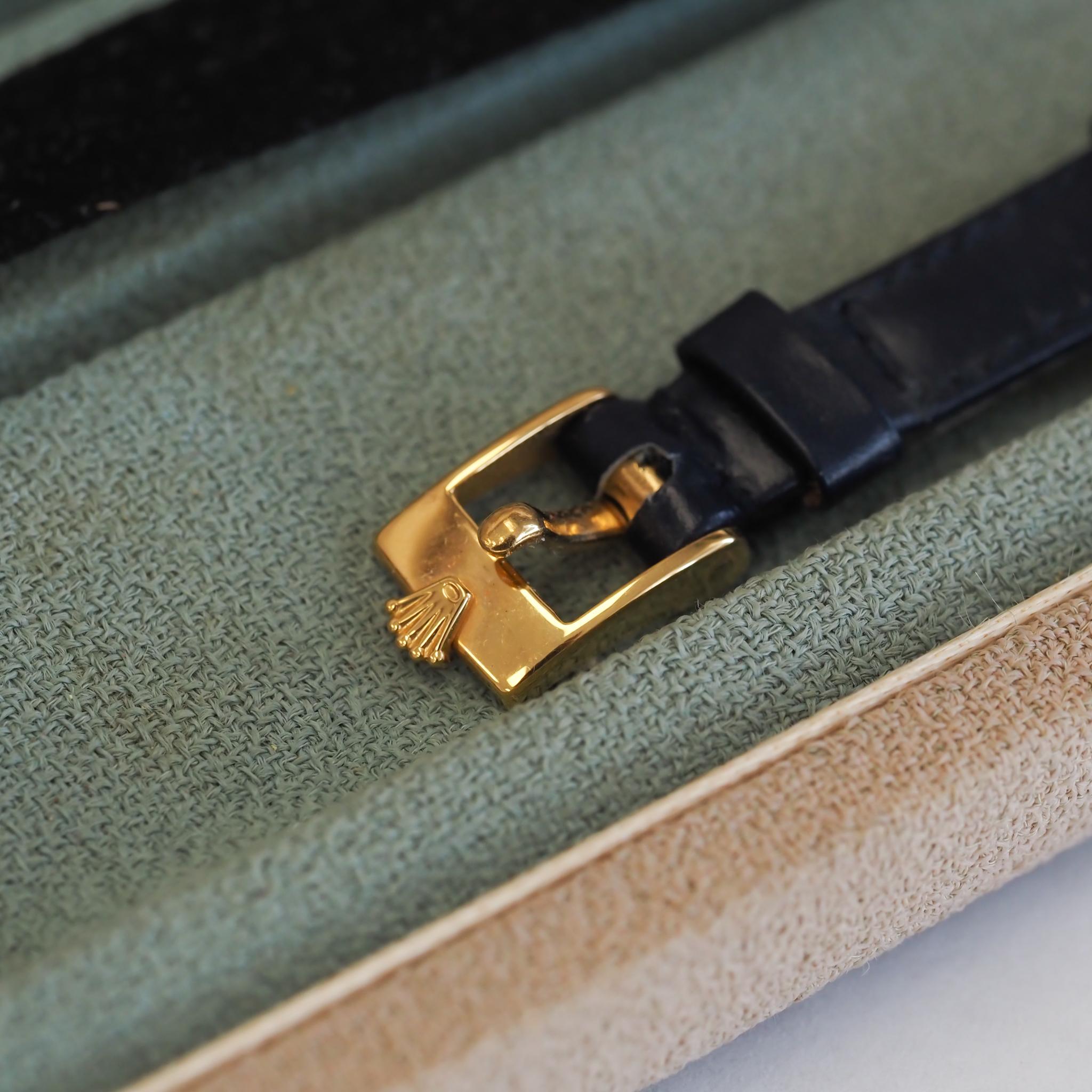 Rolex Montre Chameleon orchidée avec 3 bracelets et boîte en vente 5