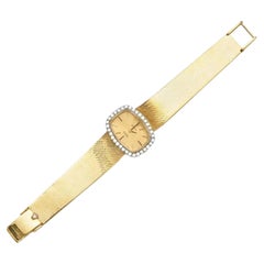 Rolex “Orchid” Diamond Integral Bracelet Wristwatch in 18K Yellow Gold