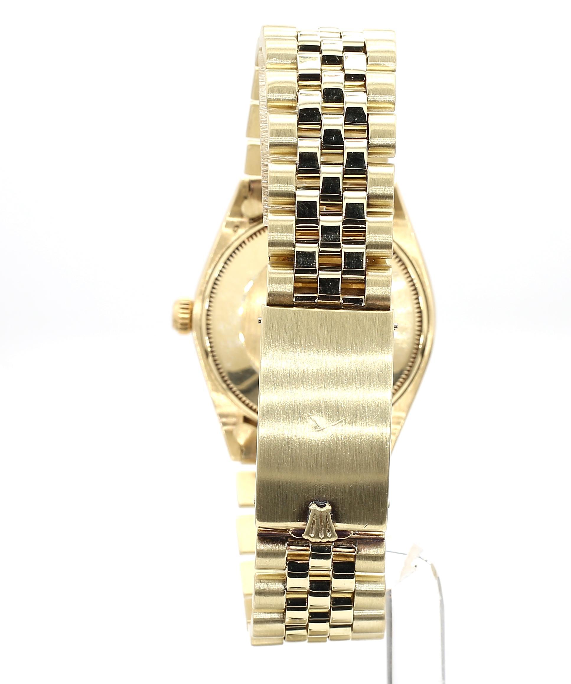 Reloj Rolex Oyster 1005 Champán Esfera Oro Vintage en venta 2