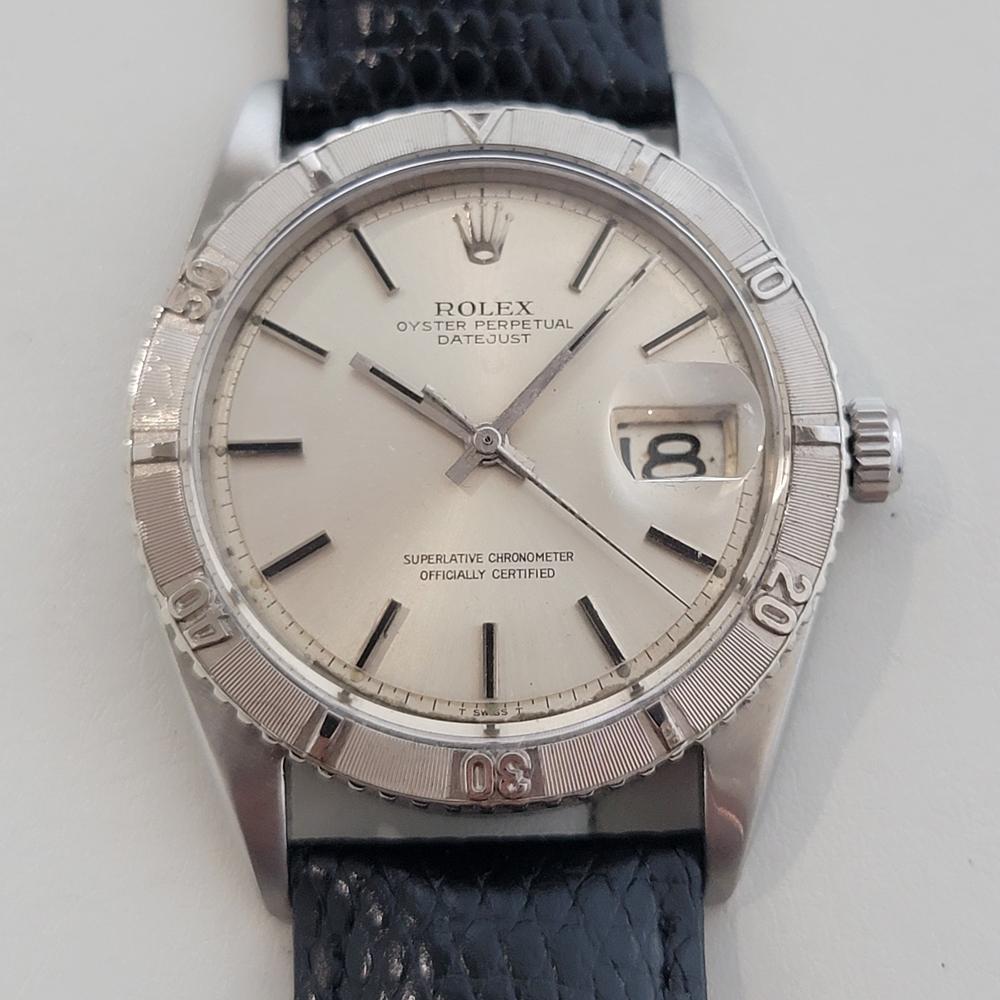 Sporty Luxury, Men's 18K gold and stainless steel Rolex Oyster Perpetual Datejust 1625 Turn-O-Graph, the 