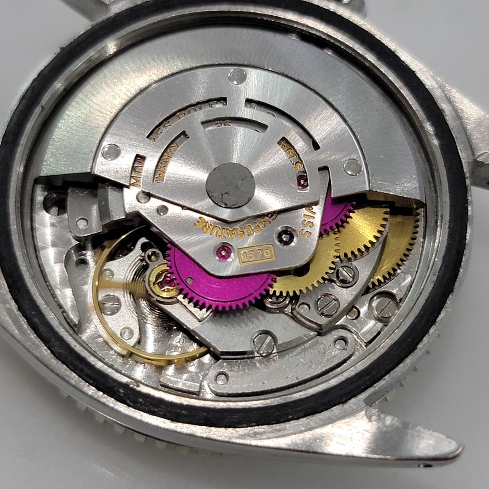 Rolex Oyster 1625 Datejust Turn-O-Graph 18k SS Uomo 36mm 1960 Automatico RA669B in vendita 7