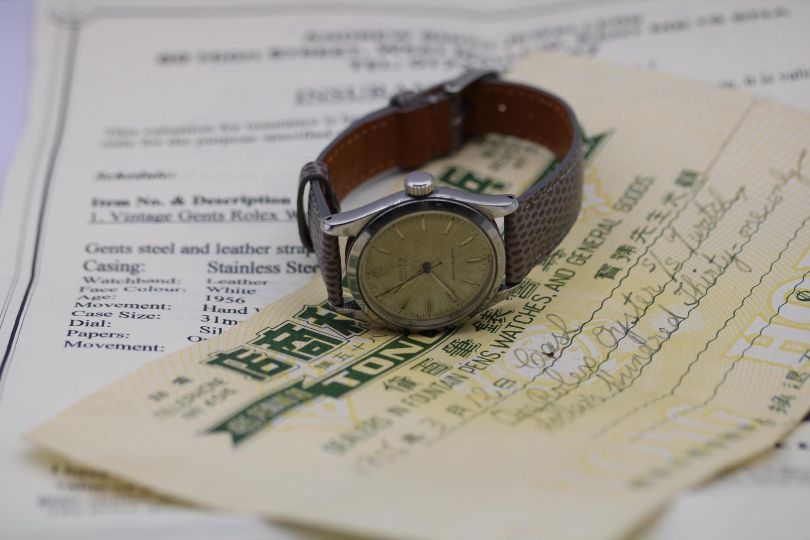 Rolex Oyster 1956 im Angebot 8
