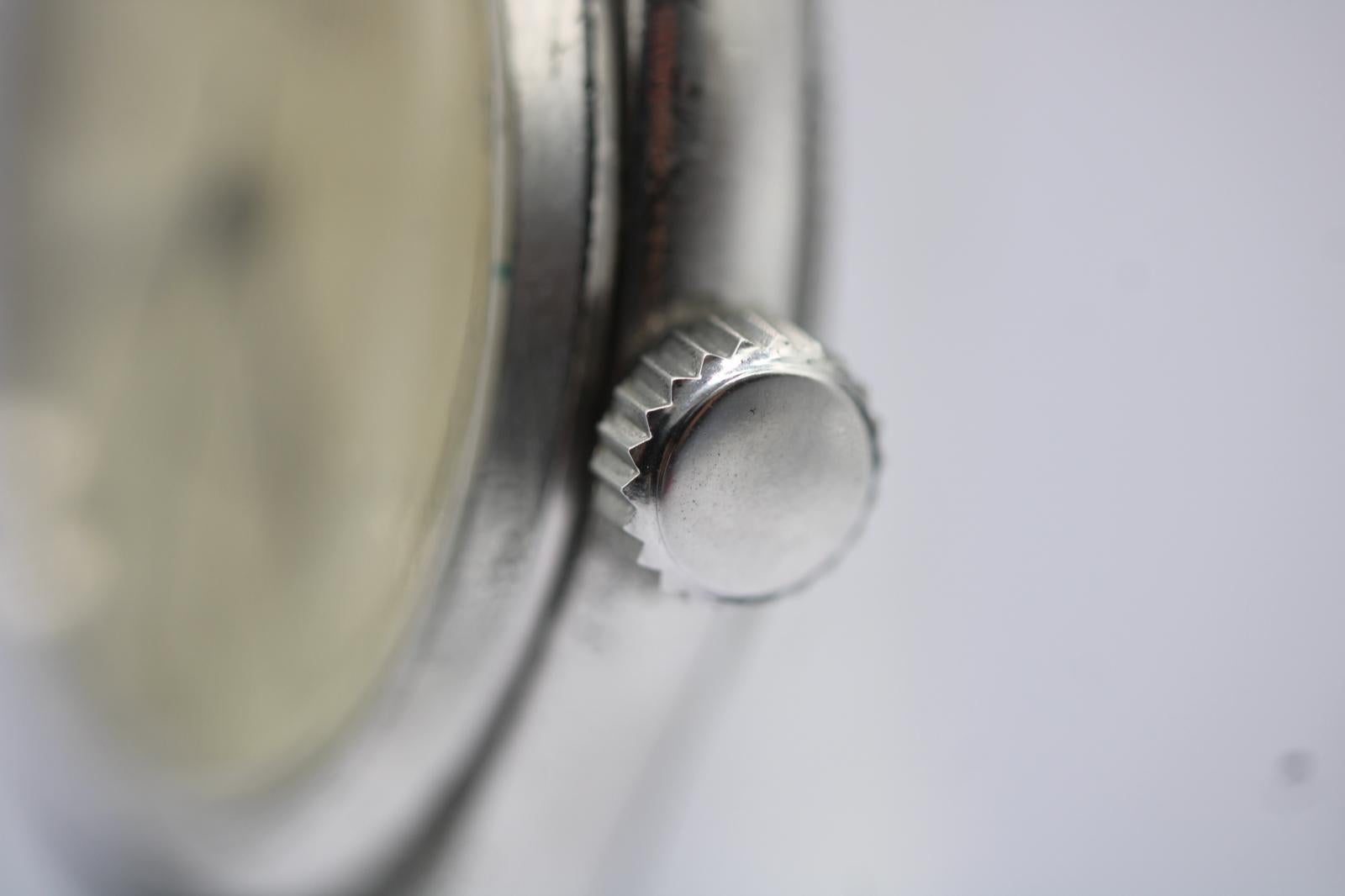 Rolex Oyster   1956  Vent manuel  Rare cadran en lin crème  Documents de vente originaux Pour hommes en vente