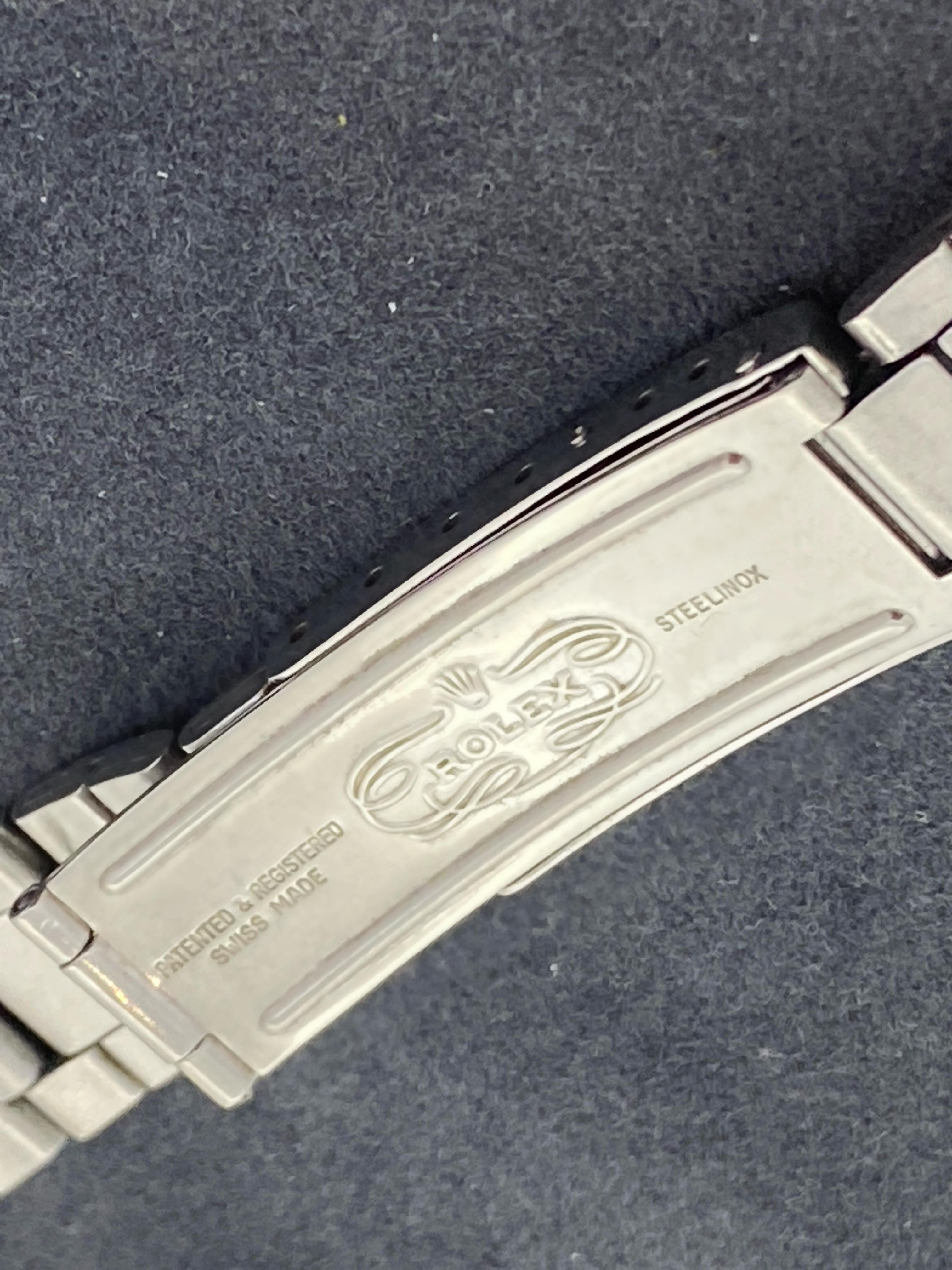 Rolex Oyster # 257, 7835 19mm S/Steel Original c1970's Bracelet. Full Length. For Sale 1